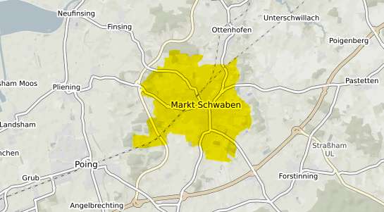 Immobilienpreisekarte Markt Schwaben